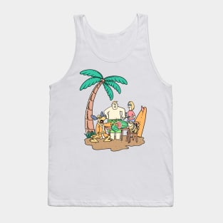 Hong Kong Phooey Watermelon Splitting Attraction Tank Top